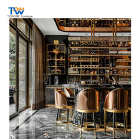 Meubles de boîte de nuit modernes Table de bureau Home Wine Restaurant Bar Comptoir Design