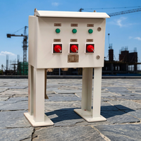Gabinete Eléctrico de Bajo Voltaje 63A, Caja de Control de Acero 400V RAL7035, Caja de Distribución de Automatización Industrial IP44