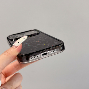 เคสโทรศัพท์กันกระแทก ลายเสือดาวสีชมพูม่วง ดีไซน์หรูหรา สำหรับ iPhone17ProMax 16 15 14 PRO 18 18PRO 18promax - Product Image 5