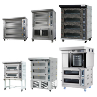 Four à air chaud industriel de Chine 4 5 10 plateaux grille-pain cuisson de comptoir boulangerie four à convection à gaz électrique