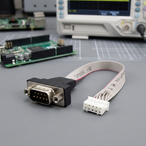 ROMTRONIC Anpassbarer D-SUB 9P M RJ45 8P8C*2 Industrie- und Medizintechnik ISO9001 OEM/ODM Kupfer PVC-Isolierung Elektronik Kundenspezifische Länge - Product Image 1