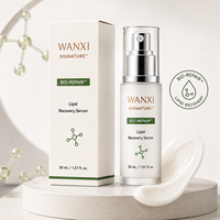 Sérum à la céramide WANXI, réparation de la barrière cutanée, récupération lipidique, hydratant, sérum pour le visage, OEM ODM, étiquette privée