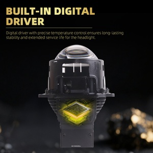 Faros Delanteros LED de Alta Potencia K5 de 3.0 Pulgadas y 12V, Nuevos, Mini Canbus, con Lente Láser Dual, Proyector Bi-LED - Product Image 3