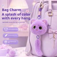Peluche chat AI populaire, compagnon émotionnel, douce, adorable, interactive et parlante, cadeau pour enfants pour la rentrée scolaire et les fêtes