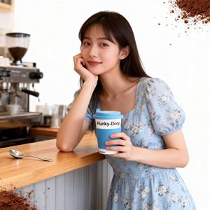 Mug de <span class=keywords><strong>voyage</strong></span> à double paroi en céramique avec enveloppe en silicone - Compatible micro-ondes et lave-vaisselle - Design contemporain - Option de logo personnalisé - Marque HARVIT - Product Image 5