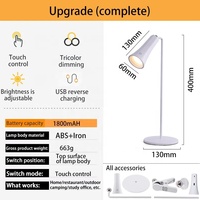 Lampe d'étude multifonction cadeau créatif Veilleuse murale universelle magnétique avec clip de batterie externe