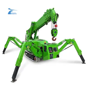 China Made 3t Mini Spider Lifting Cranes Mini Crawler Crane Price