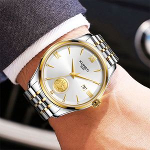 Montre pour homme haut de gamme, personnalisée, avec cadran à fenêtre calendrier, mouvement suisse, style business et mode. - Product Image 5