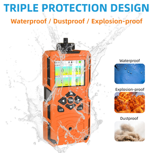 Rilevatore di <span class=keywords><strong>Gas</strong></span> Portatile SHIELD <span class=keywords><strong>4</strong></span> in 1 con Display a Colori per CO/EX/H2S/O2/NO/S02/NH3/H2 Analizzatore di <span class=keywords><strong>Gas</strong></span> Portatile con Pompa Integrata - Product Image 4