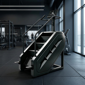 Appareil de musculation pour escalade, noir, haute capacité de charge, brûleur de calories, équipement d'entraînement aérobie - Product Image 2