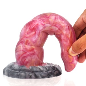 YOCY Behimos Masturbate Gory Cute Animal <b>Dildo</b> Exotic Penis with Suction Cup for Women Sex Toys for MenAnus Vagina Stimulate - Product Image 3