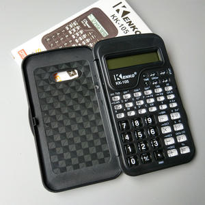 Calculatrice scientifique Kenko KK-105 noire, alimentée par piles, pour les étudiants, pour les examens - Product Image 4