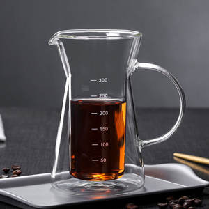 Cafetière en <span class=keywords><strong>verre</strong></span> à double paroi <span class=keywords><strong>Carafe</strong></span> en <span class=keywords><strong>verre</strong></span> réutilisable Cafetière avec <span class=keywords><strong>filtre</strong></span> en acier inoxydable - Product Image 4