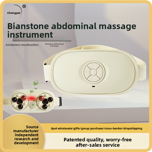 Dispositivo de Alivio Muscular Abdominal con Moxibustión de Luz Roja OEM, Cinturón de Pérdida de Peso Quema Grasa, Masaje Abdominal Inalámbrico Inteligente - Product Image 2