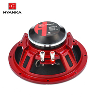 Haut-parleur de médium NDFEB de 8 pouces pour voiture avec 200W RMS, avec bord en tissu et en papier, offrant la meilleure fréquence de médium