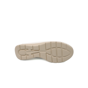 Mocassins pour femmes personnalisés OEM ODM, texture tissée rose, ornés de métal - Product Image 4