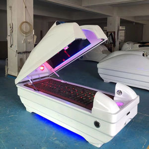 Cápsula de Hidroterapia Vertical ABS con LED, Terapia de Presión de Aire, Monitor de Frecuencia Cardíaca, Desintoxicación Corporal y Vitalidad - Product Image 1