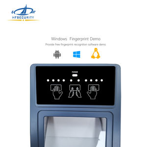 HFSecurity BIO600 portátil de cuatro dedos Slap escáner de huellas dactilares FBI 442 Sensor de huellas dactilares para <span class=keywords><strong>la</strong></span> escuela del gobierno - Product Image 1