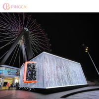 Grand écran d'affichage LED extérieur étanche numérique P5 P6 P8 P10 HD à haute luminosité panneau d'affichage LED publicitaire 3D à l'œil nu