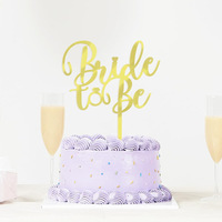 Kuchendekoration im "Ins"-Stil für die zukünftige Braut zur Dekoration einer Junggesellinnenabschieds-Party Hochzeitstorten-Topper