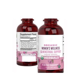 OEM kadın wellness ahududu ve isırgan leafall doğal herbals bağışıklık desteği kadın wellness sıvı damla ile düşer - Product Image 1