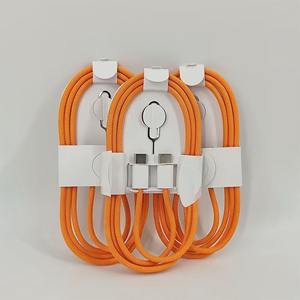 Câble de charge rapide USB de type C à type C en nylon <span class=keywords><strong>orange</strong></span> universel neuf 60W PD, câble de type C pour <span class=keywords><strong>Ip</strong></span> 17 Pro - Product Image 5