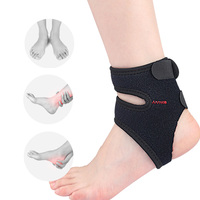 Attelle de cheville respirante à double compression en matériau SBR pour stabilisation et protection, usage adulte ; pour le basketball, le fitness et les activités de plein air