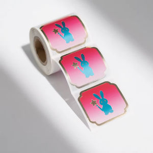 Hojas de Adhesivos de Vinilo PVC Removibles e Impermeables Personalizadas, Adhesivos Holográficos Imprimibles con Corte Kiss-Cut - Product Image 3