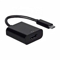 Adaptateur USB C vers HDTV 4K 30Hz, convertisseur vidéo Type C vers HDTV, coque ABS, Plug and Play pour ordinateur portable, téléphone, tablette, moniteur, projecteur