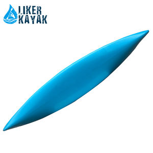 Canoë-kayak récréatif C1 en plastique de haute qualité à 3 places avec sièges en bois - Product Image 3