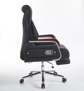 <span class=keywords><strong>Chaise</strong></span> <span class=keywords><strong>de</strong></span> <span class=keywords><strong>bureau</strong></span> exécutive pivotante en maille, modèle 2026, la plus vendue, avec repose-pieds et appui-tête en cuir PU - Product Image 4