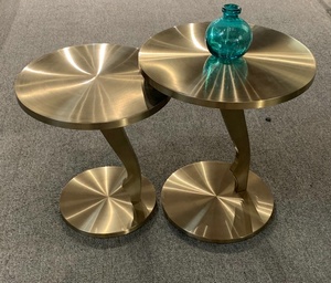 Staffa di vendita diretta in acciaio inossidabile <span class=keywords><strong>set</strong></span> di tavolino da caffè in <span class=keywords><strong>oro</strong></span> - Product Image 5