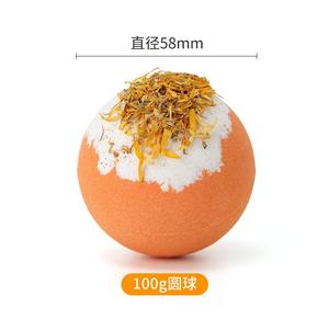 Bombes de bain bio pétillantes XXL avec fleur sèche pour femmes hommes et enfants Flotteurs conçus pour une longue durée Aromathérapie relaxante et riche - Product Image 5