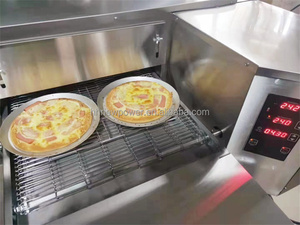 Horno de Túnel Continuo Industrial Eléctrico/a Gas Comercial de 15-32 Pulgadas para Pizza y Pan, con Cinta Transportadora, para Panadería - Product Image 2