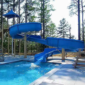 Water Park Rides Combination Spiral Fiberglass Water <strong>Slides</strong> For <strong>Swimming</strong> <strong>Pool</strong> - Product Image 1