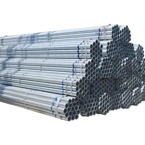 GI Steel Tube Hot Dip Galvanized Pipe For Greenhouse Frame