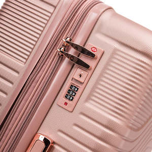 卸売ABSトロリー荷物キャリーオンスーツケースセット旅行搭乗荷物ホイール付き - Product Image 5