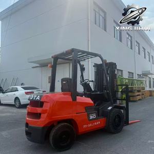 Chariot élévateur TOYOTA FDZN30 3 tonnes d'occasion, importé du Japon, moteur 1DZ-2, machine d'occasion, alimentation au carburant, capacité 3000 kg, avec déplacement latéral. - Product Image 6