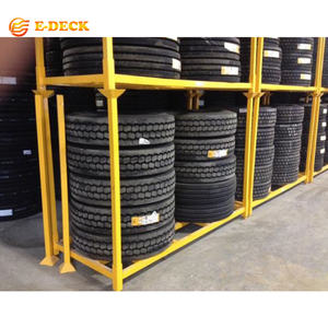 مستودع تخزين محمول لوجستي من الصلب بالجملة رف تكديس الإطارات - Product Image 4