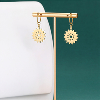 Collection de colliers pendentifs Little Sun Collection de bijoux Sun en acier inoxydable élégants pour femmes Accessoires de fête de banquet pour filles
