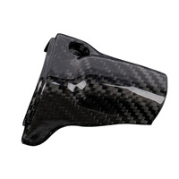 Casing Serat Karbon Premium Elektromagnetik 3K Twill Glossy 2024-2025 untuk Touring Street Glide dan CVO Street Glide