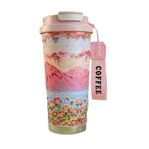 Offre Spéciale : Bouteille isotherme Valley en acier inoxydable 316, double paroi, portable, design élégant, pour café et autres boissons - Product Image 5