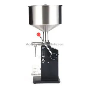 A03 Manual 5-50ml Water <b>Juice</b> Lotion Bottle Cosmetic Filler Shampoo Cream Honey Piston Paste Detergent Liquid Filling <b>Machine</b> - Product Image 3