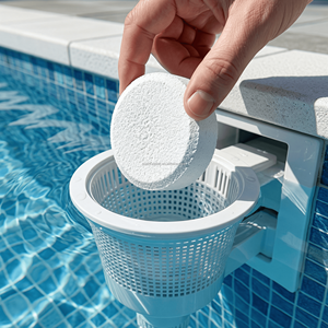 Entrepôt local aux États-Unis : <span class=keywords><strong>Chlore</strong></span> pour <span class=keywords><strong>piscine</strong></span> de 3 pouces, 50 lb, libération lente, conforme à la norme EPA, livraison gratuite - Product Image 6