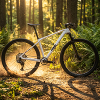 Leistungsstarkes 12,1 KG Carbon XC Mountainbike mit SRAM 12-Gang-Schaltung, Aluminium-Luftfederung, Hydraulischer Bremse und 148mm Boost