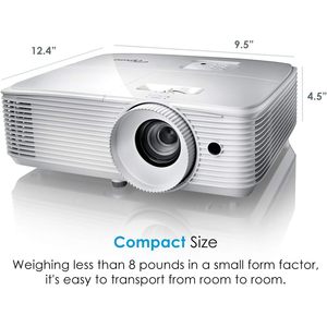 Optoma EH412 1080P HDR DLP <b>Projector</b> 4500 Lumens Business Education Gaming 3D Ready - Product Image 5