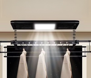 Tendedero Telescópico para Balcón con Control Remoto y Calefacción, Tendedero Eléctrico Interior para Uso Doméstico - Product Image 5