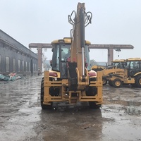 Heißer Verkauf: Caterpillar Chinesischer Hydraulik-Baggerlader 2 Tonnen, kleiner Frontlader mit Yunnei-Motor und Teleskopausleger für Erdbewegungsarbeiten