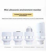 Station météo compacte 6 en 1 pour l'extérieur, 4G MQTT RS485, capteur de pluie, température de l'air, humidité, qualité de l'air, vitesse et direction du vent ultrasoniques