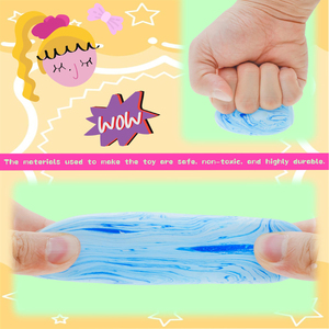 Easter Egg <b>Squishy</b> Fidget Toys TPR Stress Relief Sensory Toys for Kids and Adults Colorful Marbled <b>Squishy</b> Balls - Product Image 4